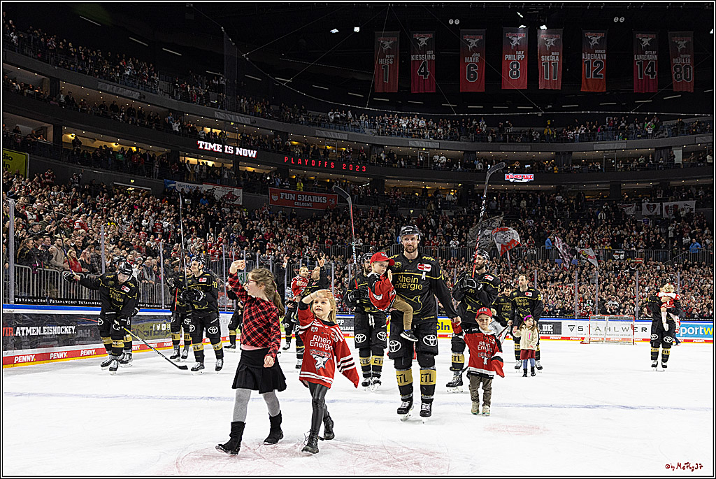 PENNY DEL;  Koelner Haie - Bietigheim Steelers; Koeln, 05.03.2023